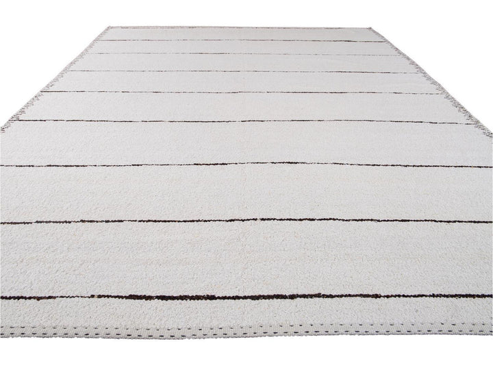 Modern Moroccan Style Wool Rug 12 X 15