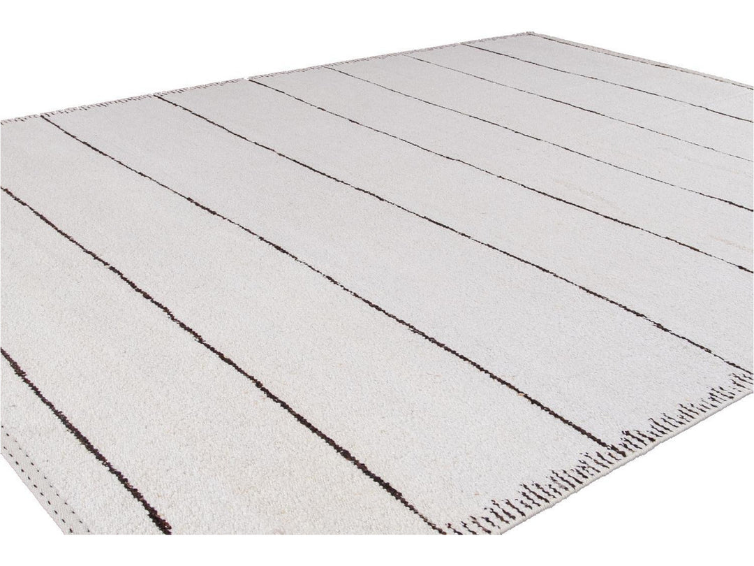 Modern Moroccan Style Wool Rug 12 X 15