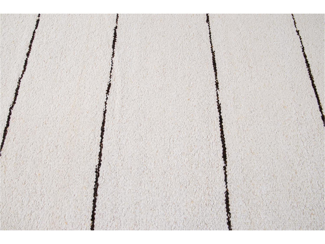 Modern Moroccan Style Wool Rug 12 X 15