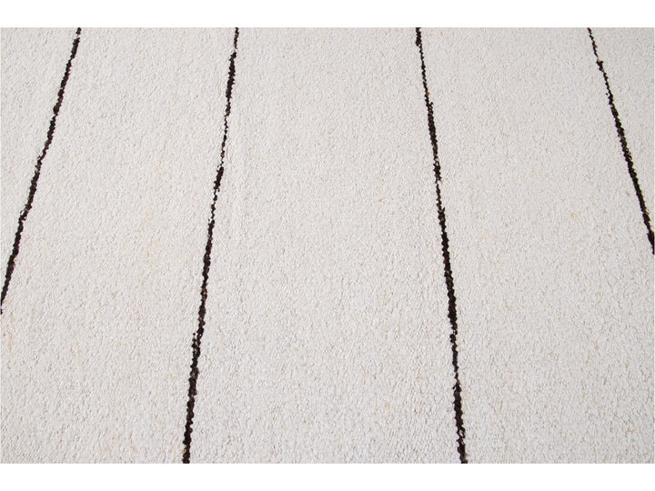 Modern Moroccan Style Wool Rug 12 X 15