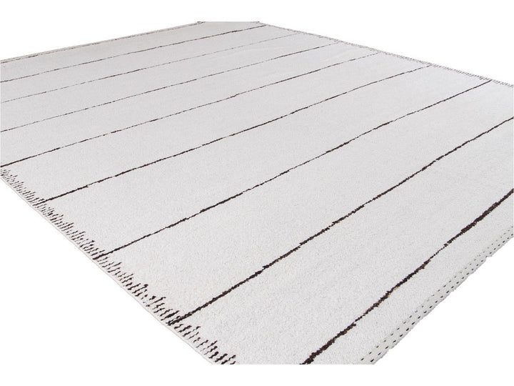 Modern Moroccan Style Wool Rug 12 X 15