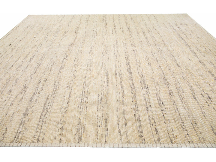 Modern Moroccan Wool Rug 12 X 15