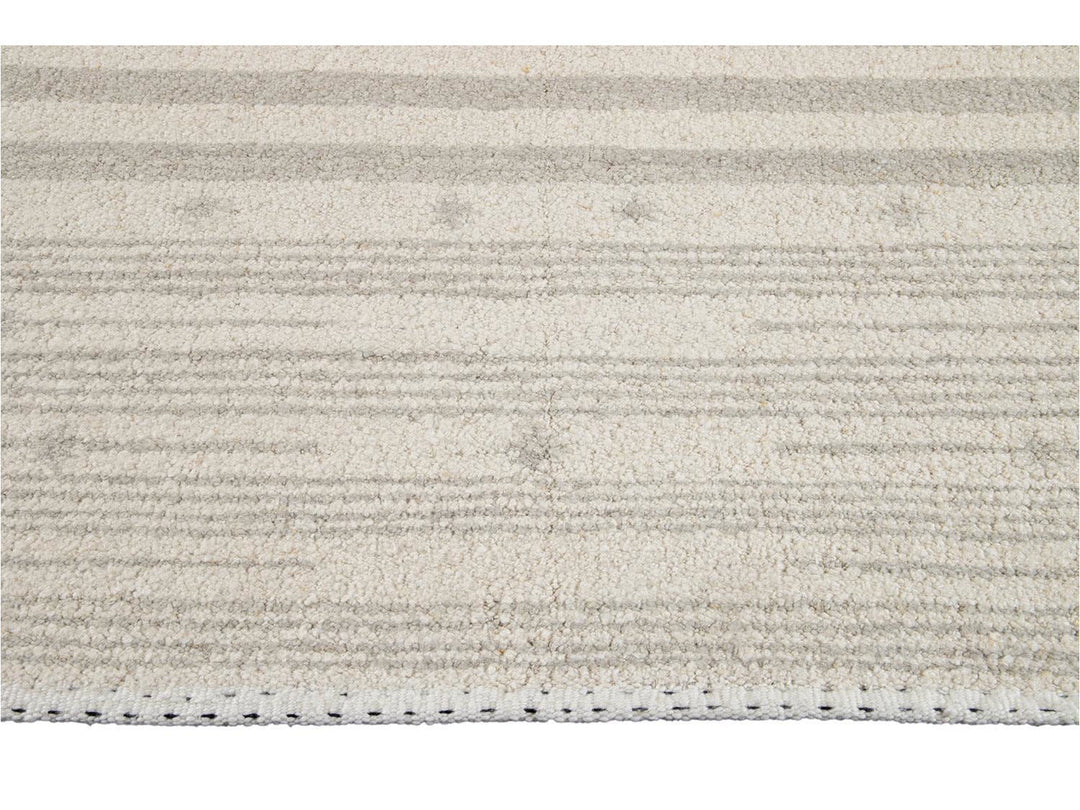 Modern Moroccan Style Wool Rug 13 X 15