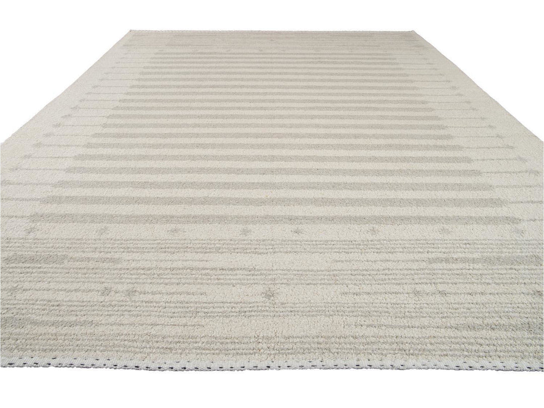 Modern Moroccan Style Wool Rug 13 X 15