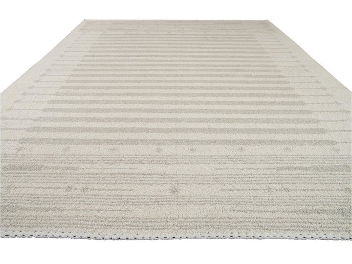 Modern Moroccan Style Wool Rug 13 X 15