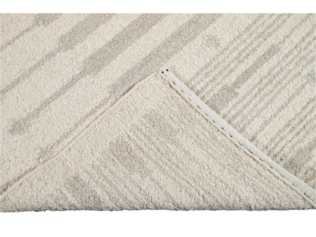 Modern Moroccan Style Wool Rug 13 X 15