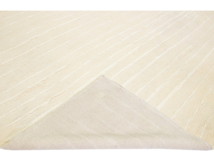 Modern Moroccan Wool Rug 12 X 15