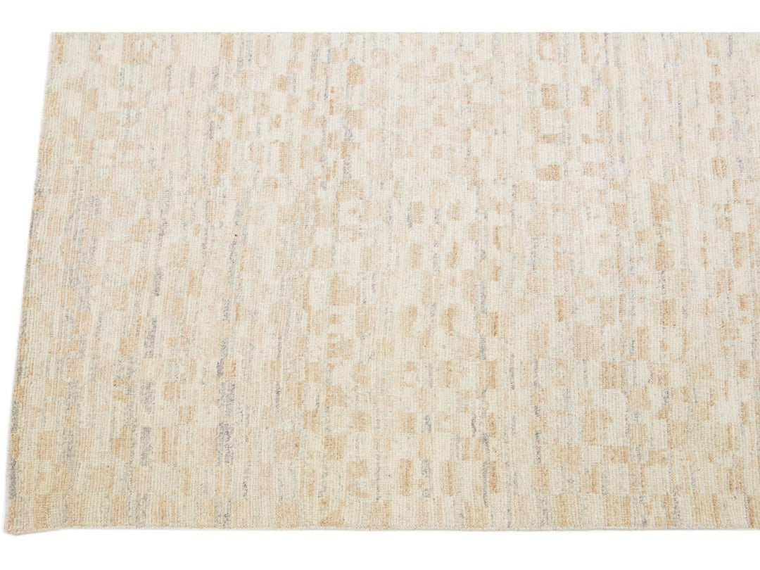 Modern Moroccan Wool Rug 8 X 10