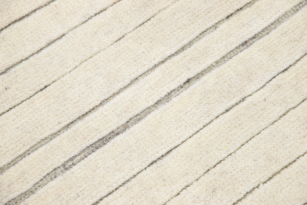 Modern Moroccan Wool Rug 8 X 10