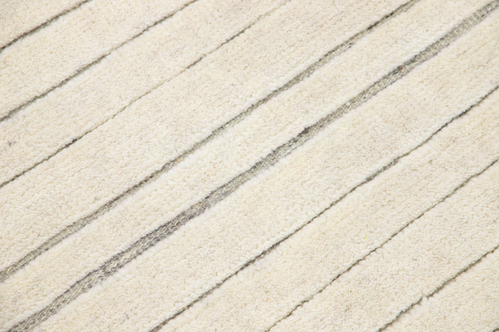 Modern Moroccan Wool Rug 8 X 10