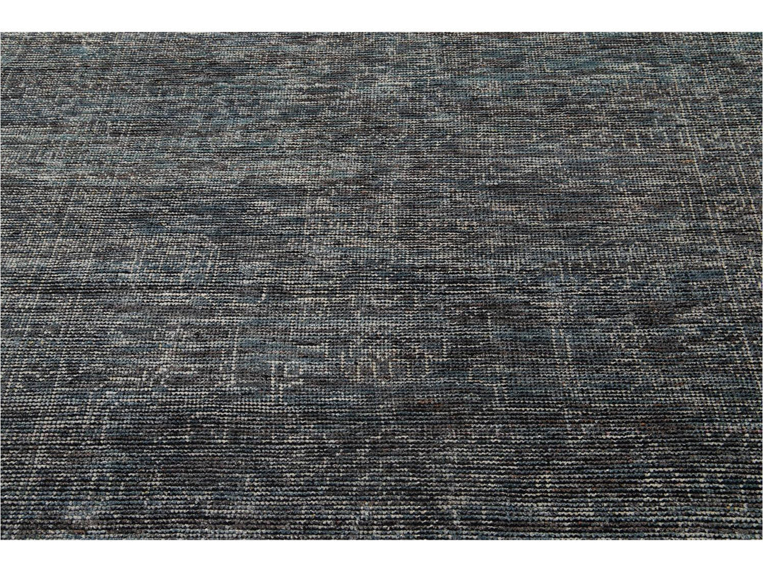 Modern Soumak Style Wool Rug 7 X 10