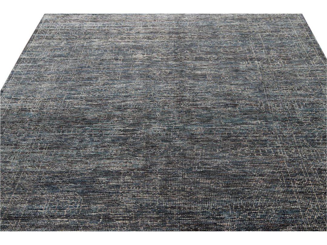 Modern Soumak Style Wool Rug 7 X 10