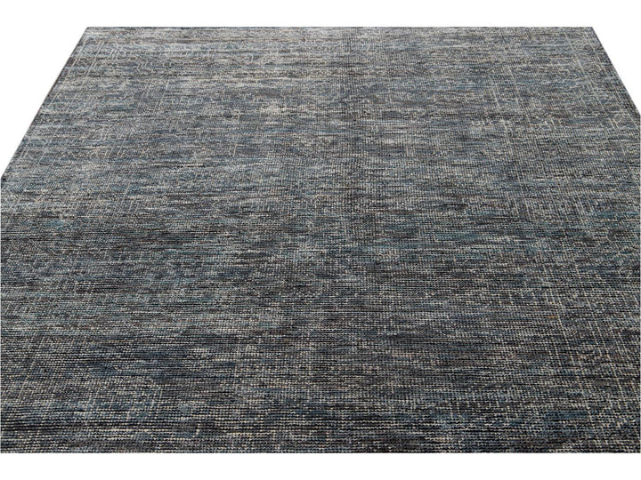 Modern Soumak Style Wool Rug 7 X 10