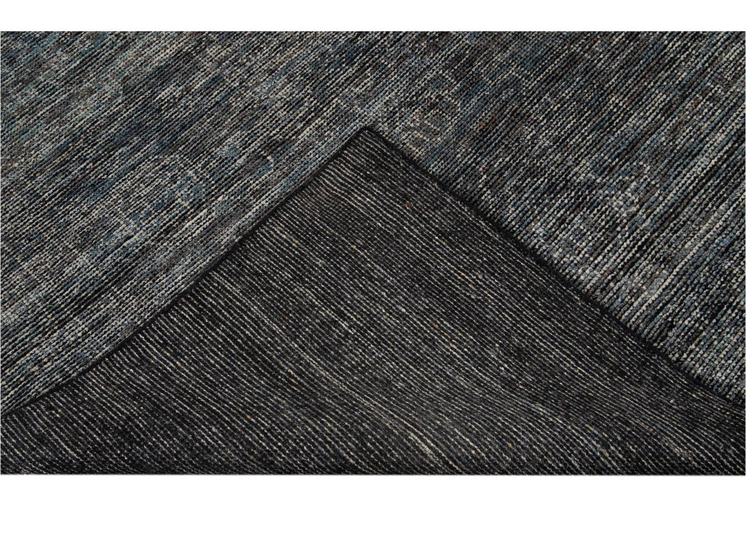 Modern Soumak Style Wool Rug 7 X 10