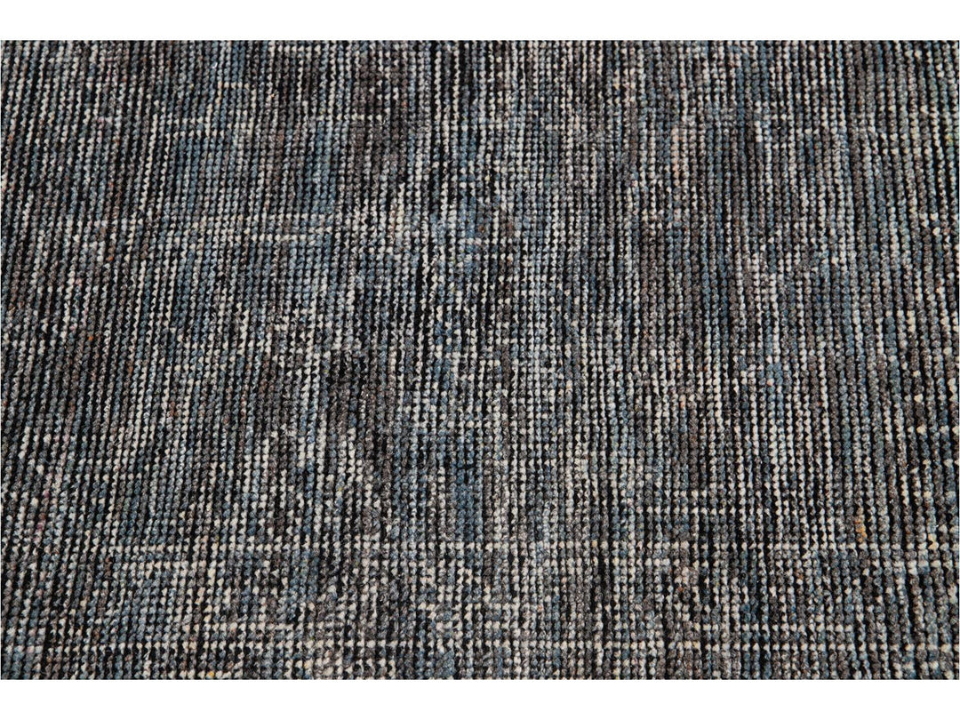 Modern Soumak Style Wool Rug 7 X 10