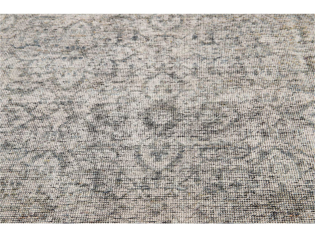 Contemporary Soumak Style Wool Rug 8 X 10