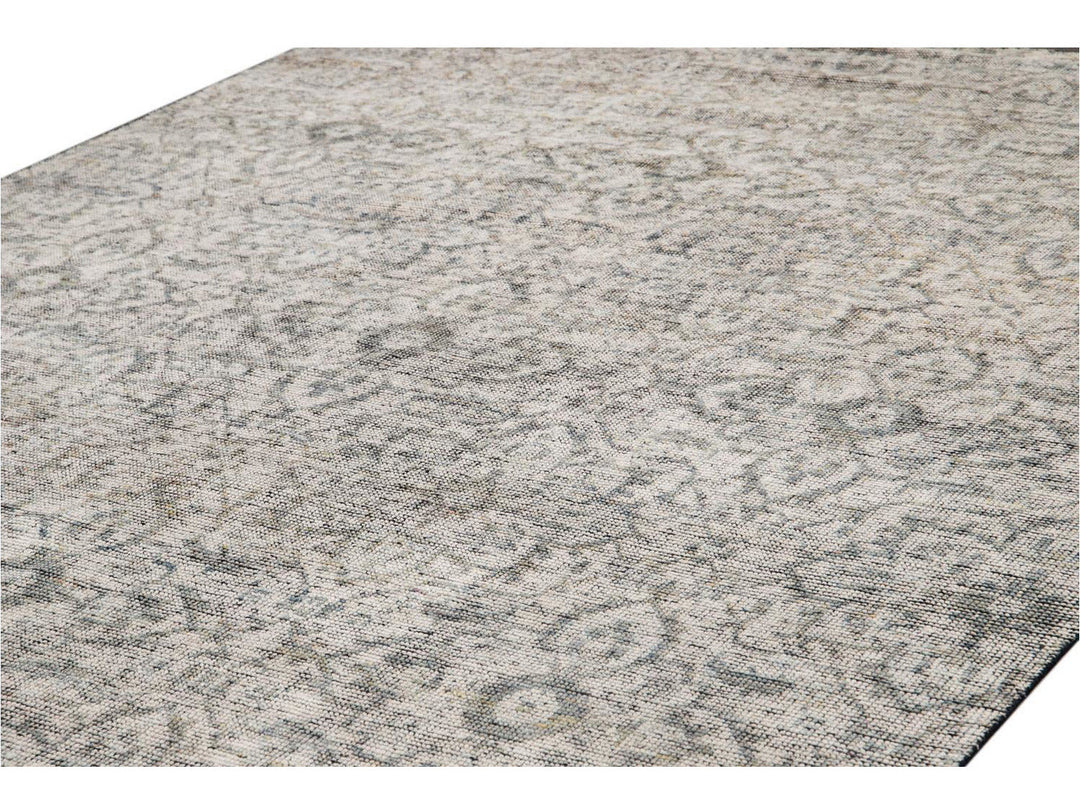 Contemporary Soumak Style Wool Rug 8 X 10