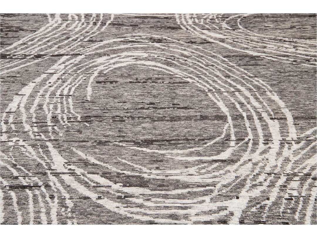 Contemporary Soumak Style Wool Rug 10 X 14