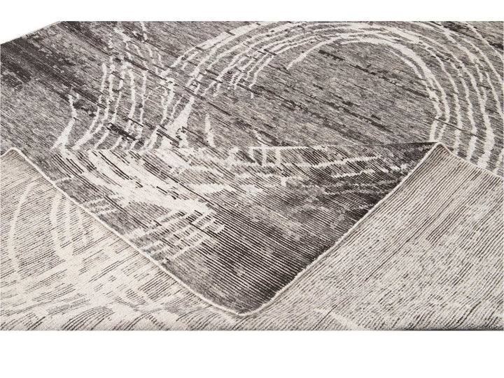 Contemporary Soumak Style Wool Rug 10 X 14