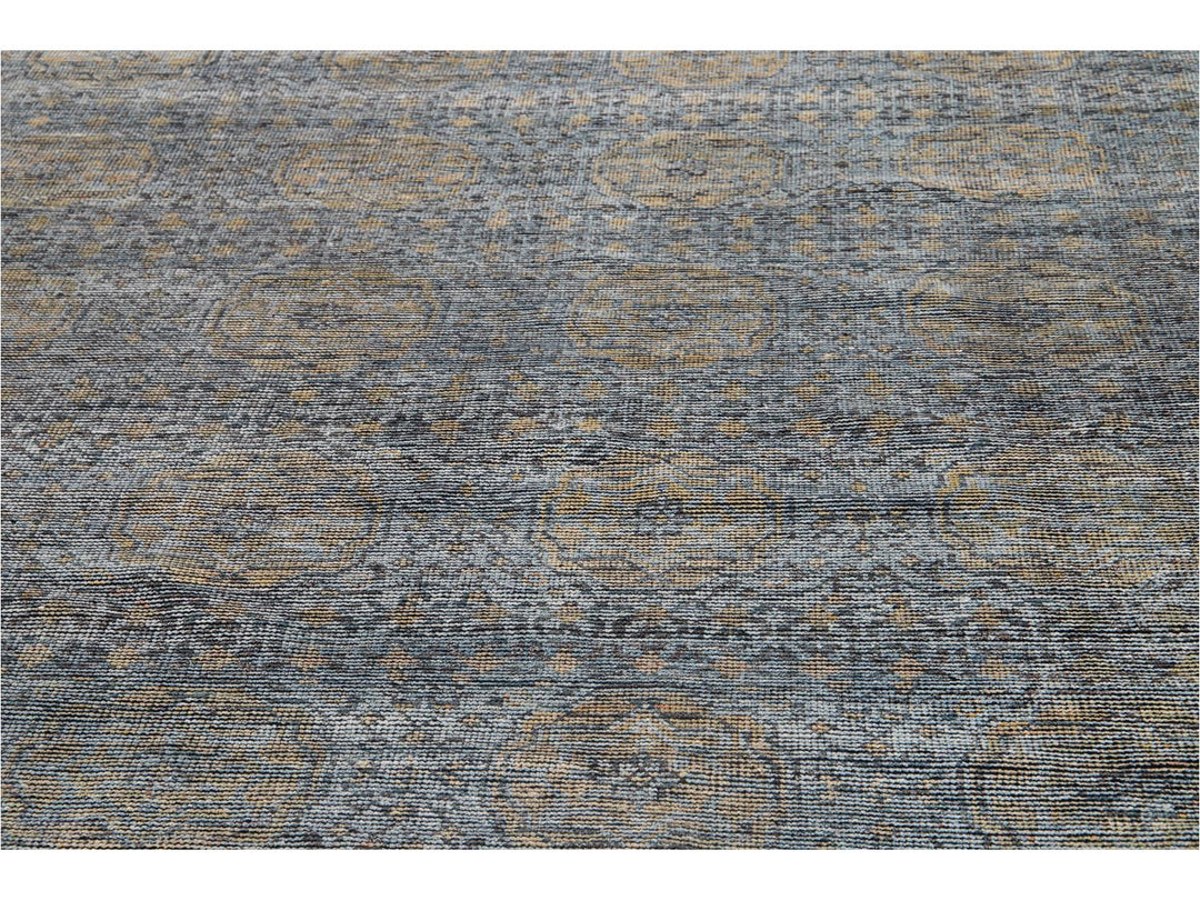 Modern Soumak Style Wool Rug 8 X 10