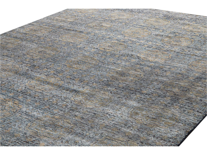 Modern Soumak Style Wool Rug 8 X 10
