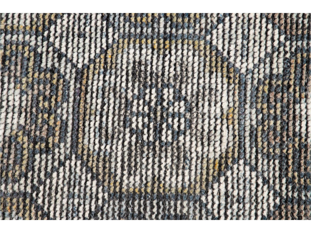 Contemporary Soumak Style Wool Rug 8 X 10