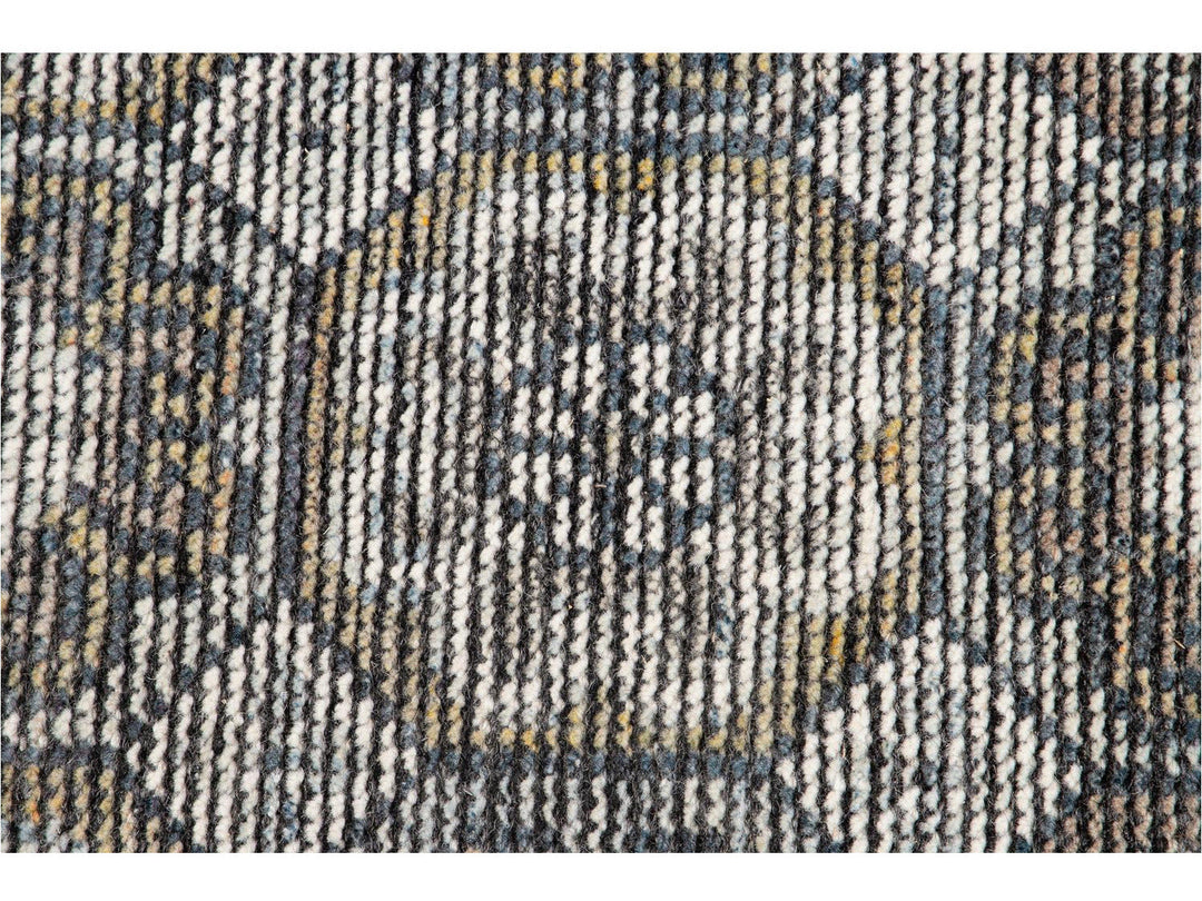 Contemporary Soumak Style Wool Rug