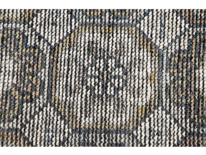 Contemporary Soumak Style Wool Rug