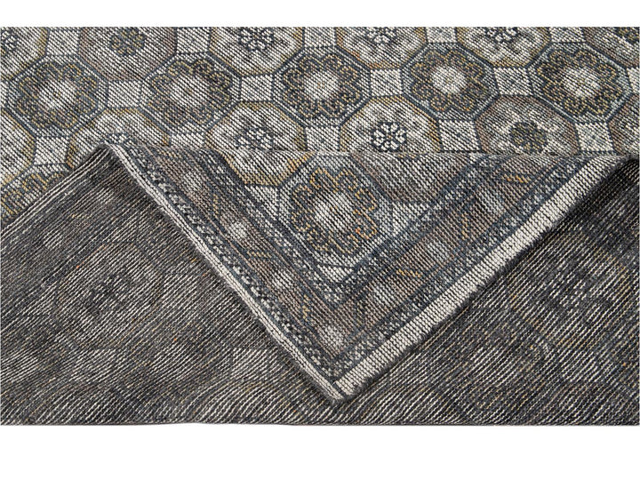 Contemporary Soumak Style Wool Rug 8 X 10