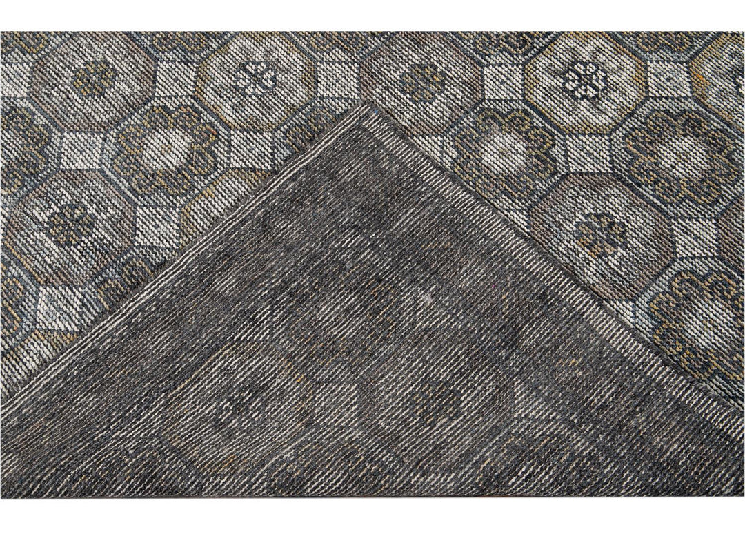Contemporary Soumak Style Wool Rug 8 X 10