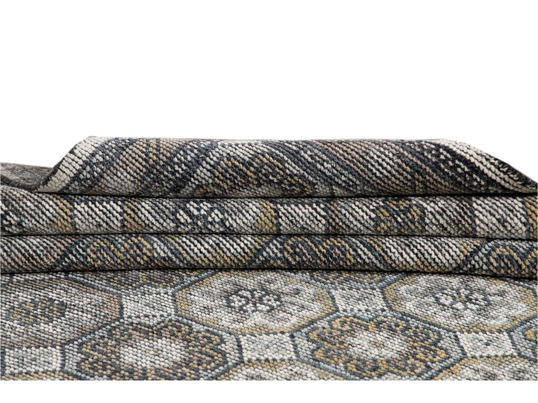 Contemporary Soumak Style Wool Rug 8 X 10