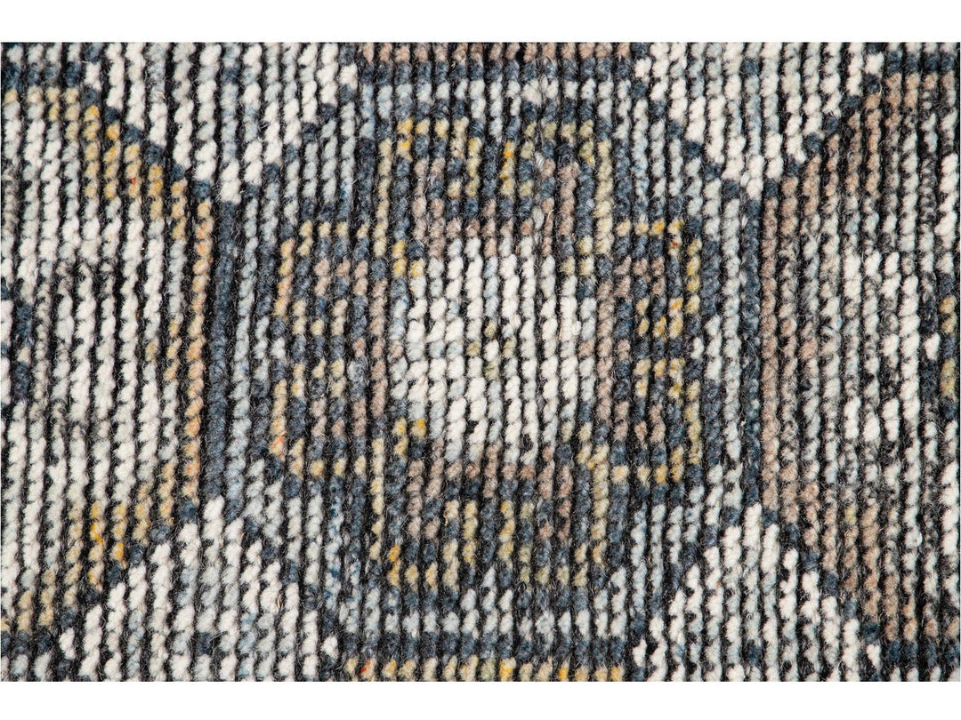 Contemporary Soumak Style Wool Rug