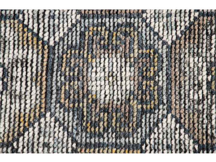 Contemporary Soumak Style Wool Rug