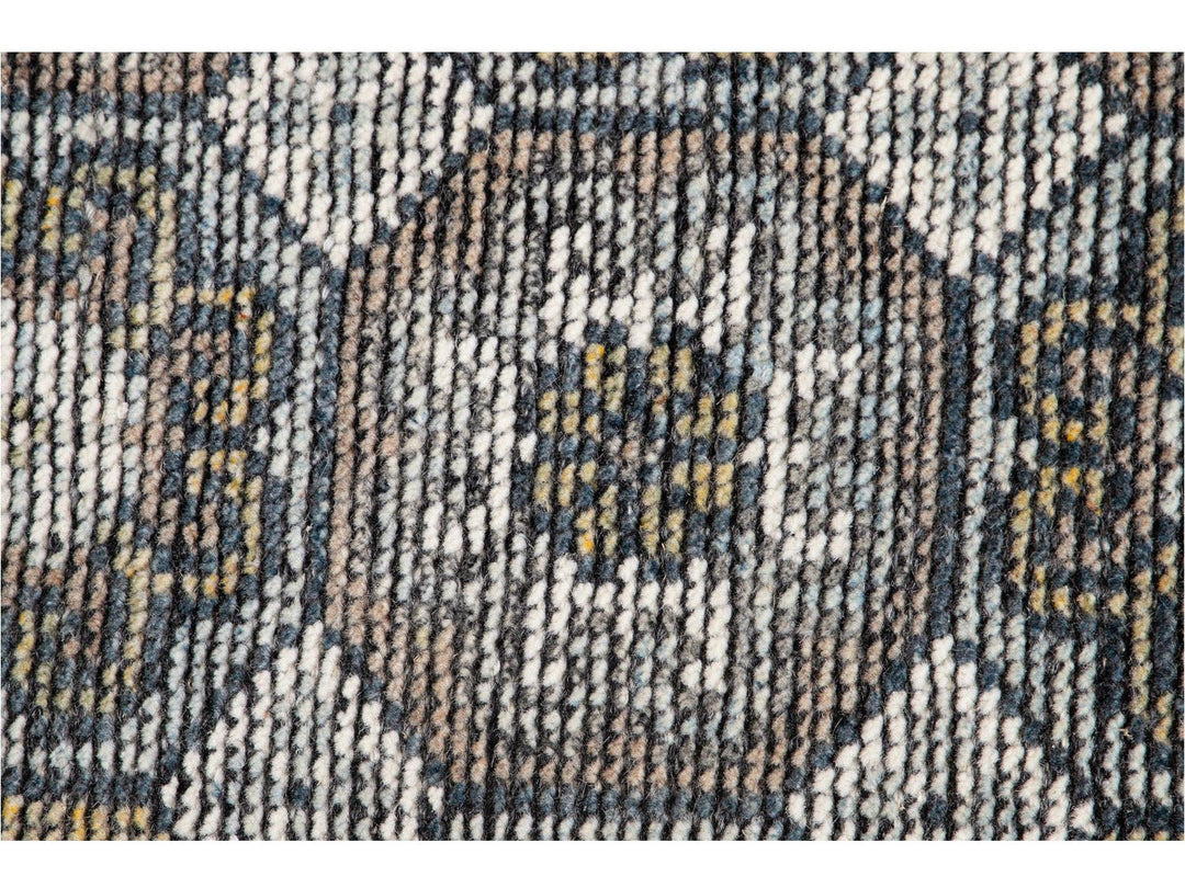 Contemporary Soumak Style Wool Rug