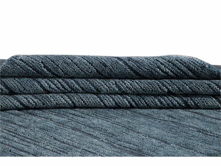 Modern Textured Wool Rug 12 X 15