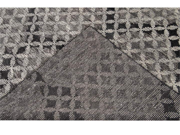 Modern Soumak Style Wool Rug 8 X 10