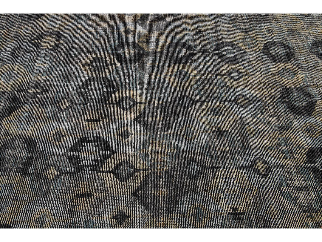 Contemporary Soumak Style Wool Rug 8 X 10