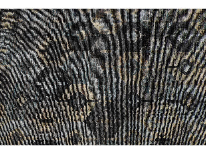 Contemporary Soumak Style Wool Rug 8 X 10
