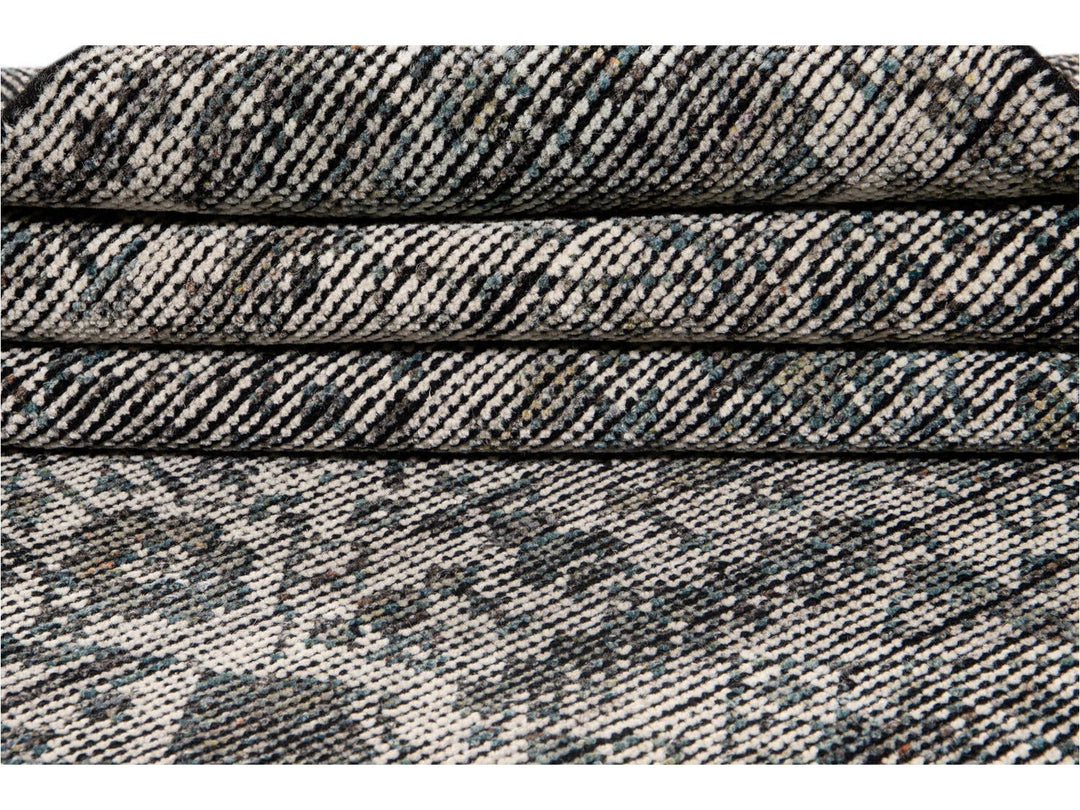 Contemporary Soumak Style Wool Rug 8 X 10