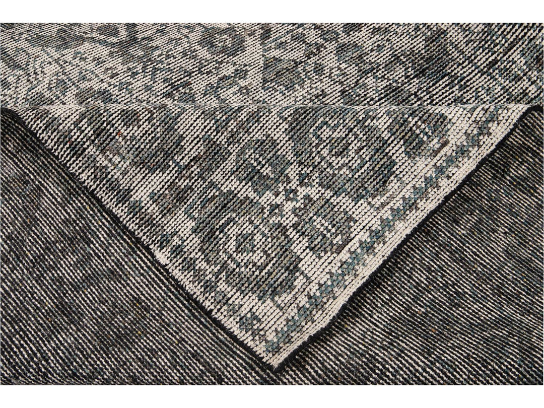 Contemporary Soumak Style Wool Rug 8 X 10