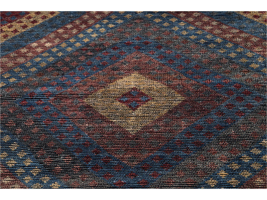 Modern Soumak Style Wool Rug 8 X10