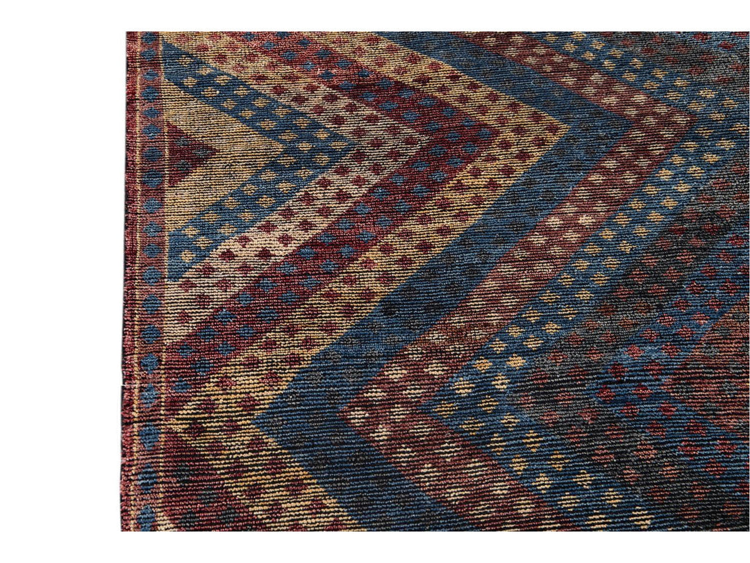 Modern Soumak Style Wool Rug 8 X10