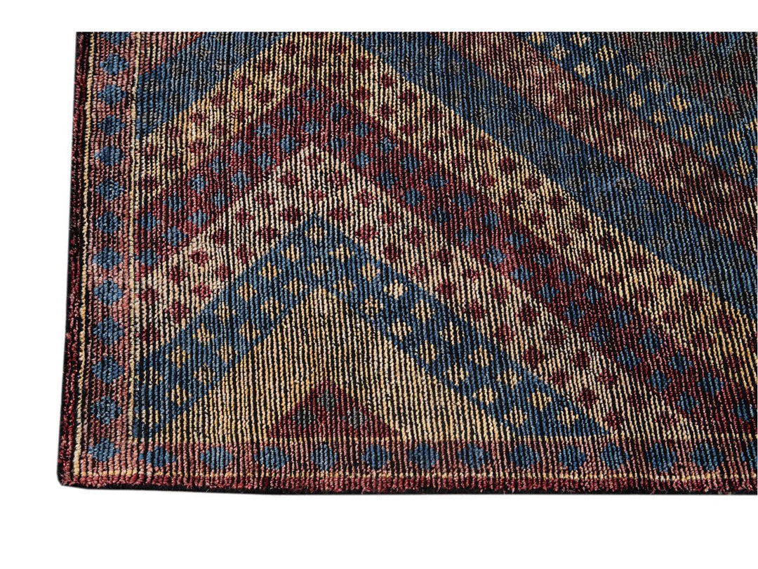 Modern Soumak Style Wool Rug 8 X10
