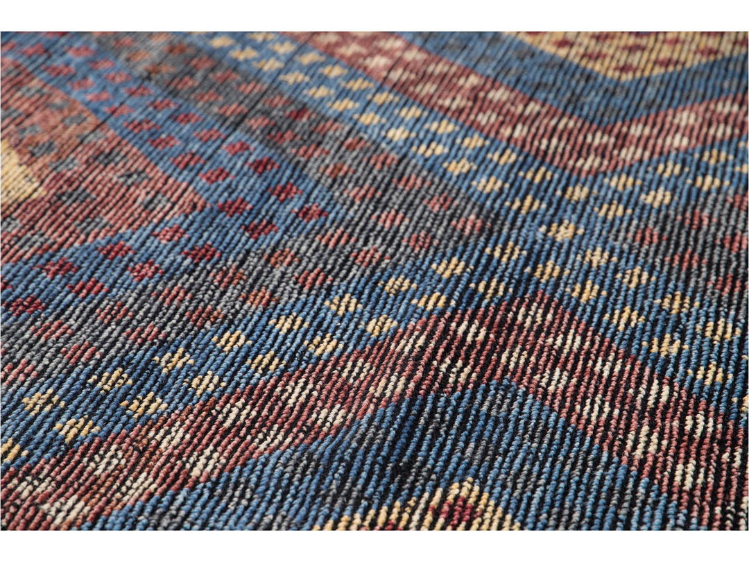 Modern Soumak Style Wool Rug 8 X10