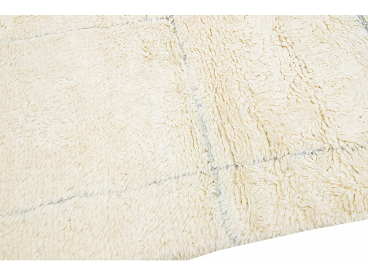 Modern Moroccan Wool Rug 10 X 14