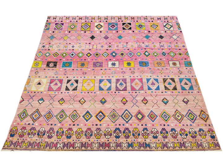 Modern Moroccan Berber Wool Rug 12 X 16