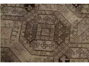 Antique Turkmen Wool Rug 7 X 9