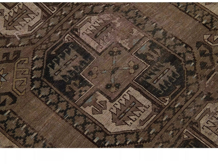 Antique Turkmen Wool Rug 7 X 10