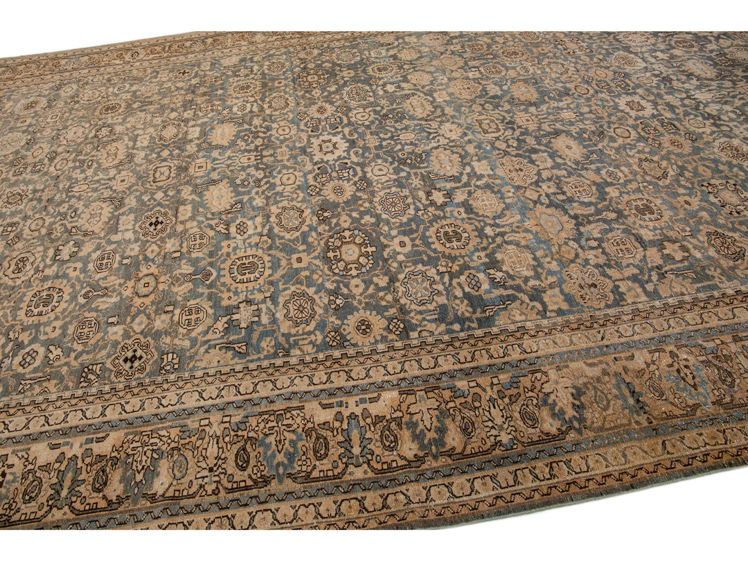 Antique Malayer Wool Rug 11 X 17