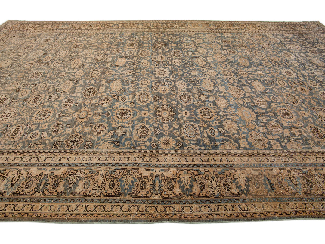 Antique Malayer Wool Rug 11 X 17